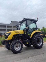 Tracteur compact diesel 4x4 européen populaire homologué E-MARK, 40-55 CV, avec boîte de vitesses 8F+8R, direction hydraulique, embrayage à double action