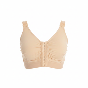 Soutien-gorge post-opératoire (plissé) – Confortable, réglable, soutien post-chirurgical, soulagement de la douleur - Product Image 2