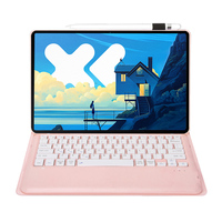 Funda Protectora para Tablet Xiaomi Redmi Pad 2 Pro de 12.1 Pulgadas con Teclado Inalámbrico BT, Compatible con Tres Sistemas Operativos: Android, iOS y Windows