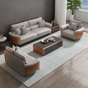 Canapé de bureau moderne en cuir de luxe, mobilier commercial pour le bureau ou la maison, idéal pour le salon, la chambre ou l'hôpital - Product Image 3