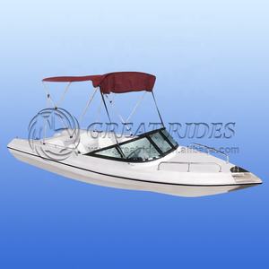 Coque de <span class=keywords><strong>bateau</strong></span> en fibre de verre de 18 pieds (5,38 m), <span class=keywords><strong>bateau</strong></span> rapide sans moteur ni <span class=keywords><strong>remorque</strong></span>, à vendre - Product Image 6