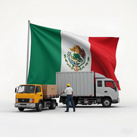Expédition DDP de Chine à Mexivo expédition transitaire agent d'achat 1688 porte à porte écaillage mer air camion moins cher