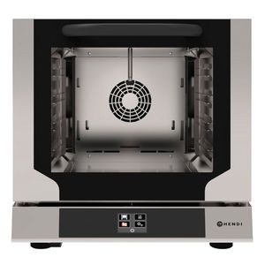 HENDI 220-240V/3150W Forno a Convezione Compatto con Touch Screen e Umidificazione, Attrezzatura da Cucina Commerciale 590x709x(H)589mm - Product Image 1