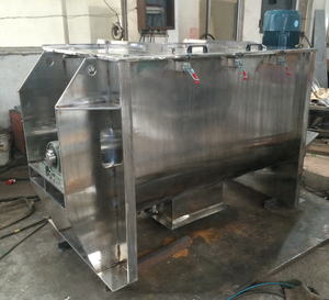 Industrial Commercial Powder <strong>Mixer</strong> Machine <strong>Ribbon</strong> <strong>Mixer</strong> 11 kW Stainless Steel Automatic for Food &amp; Chemicals Processing - Product Image 5