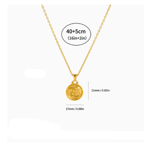 Collar <span class=keywords><strong>de</strong></span> Acero Inoxidable con Diseño <span class=keywords><strong>de</strong></span> <span class=keywords><strong>Escorpio</strong></span> para Hombre y Mujer, Estilo Étnico, Collar para Parejas, Accesorios Transfronterizos, Venta al Por Mayor <span class=keywords><strong>de</strong></span> Fábrica - Product Image 4