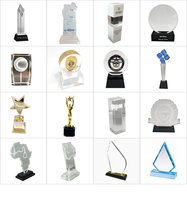 HyperCrafts Fabricant Trophées Graver Sports Grande Taille Trophées Personnaliser Résine Conception Métal Fait 3d Or Souvenir Trophées