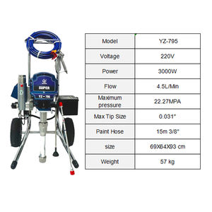 Hoge Efficiëntie Airless Verfspuitmachine voor Professionele Verfbedrijven - Product Image 5