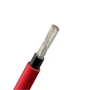 TUV Approval Xlpo Insulated Tinned Copper Solar Wire 4mm 6mm 10mm 16mm 25mm 35mm PV Cable Solar DC Panel Power Cable