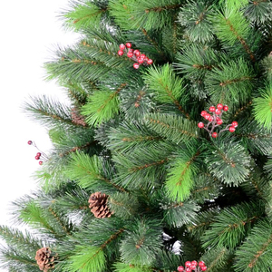 Árbol de Navidad de luces coloridas gigantes hecho por Pe Pvc artificial con soporte de árbol de Navidad para Decoración - Product Image 2