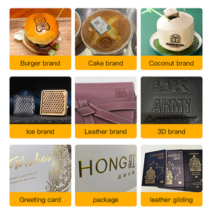 Personalizado 26 letras del alfabeto números símbolo cuero caliente sello hoja herramienta marca hierro máquina molde Brander troquelado hierro sellos - Product Image 3