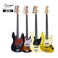JB-02 for China Factory Price 4 String Maple Neck Sycamore Body Electric Bass Guitar for J Style Guitar Bass