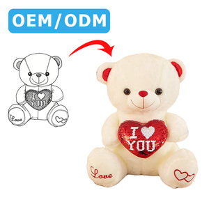 Oso de Peluche al por Mayor OEM/ODM, Juguete Musical Luminoso, Regalo para Cumpleaños, Día de San Valentín, Día de la Madre, Juguete Decorativo de Peluche - Product Image 2
