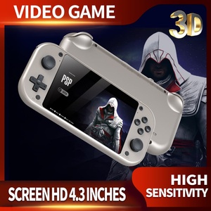 คอนโซลพกพา จอใหญ่ 4.3 นิ้ว สไตล์ PSP ปุ่มกด L1 R1 คันโยกสองอัน รุ่น M17 คลาสสิค พร้อมการ์ดขยายความจำ 128 GB - Product Image 4