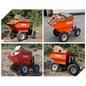 Elektrische Zelfladende Mini Dumper Power Kruiwagen Automatische Tuin Gemotoriseerde Kruiwagen - Product Image 6