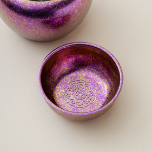 Pure Titanium Jianshui <b>Tea</b> Dregs Jar Round Heat Resistant Without Lid For Kung Fu <b>Tea</b> <b>Set</b> - Product Image 3