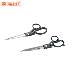 Tijeras de Costura de Precisión FUMETAX con Múltiples Capas de Tela, Hojas de Acero Inoxidable de 8 <span class=keywords><strong>y</strong></span> 10 Pulgadas, Mangos Ergonómicos Resistentes, Dedales Intercambiables - Product Image 2