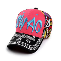 Nueva Gorra de Béisbol de 6 Paneles de Terciopelo con Estampado de Grafiti, Gorra de Hip Hop, Gorra de Verano para Viajes, Gorras con Visera, Gorras Snapback, Moda Deportiva Casual para Hombre