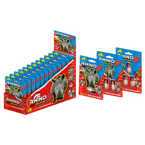 Estampado en caliente Mejora masculina Rhino Sex Pill Packaging Poder sexual Blister Cápsula Embalaje Tarjetas de papel para <span class=keywords><strong>Burro</strong></span> Español Fl - Product Image 6