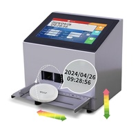 Machine de codage jet d'encre semi-automatique manuelle pour l'impression par lots, facile à utiliser, pour Date/Horaire/Code-barres/Code QR/Lot