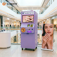 Imprimante numérique 3D professionnelle pour ongles, machine distributrice d'art numérique pour ongles, impression instantanée DIY en libre-service avec reproduction d'impression 100 % précise