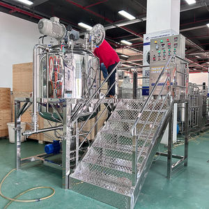 Recipiente mezclador homogeneizador cosmético de gran capacidad de 100L, 200L, 300L, 500L, tanque de mezcla química con agitación eléctrica superior - Product Image 2