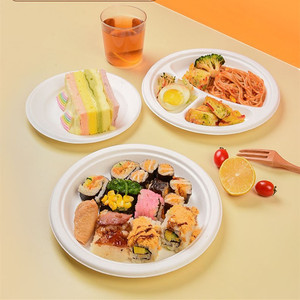 Bols et assiettes en plastique jetables biodégradables de qualité alimentaire, personnalisables en usine, marque Fortune, origine Chine, conformes aux normes de sécurité alimentaire, OEM/ODM - Product Image 3