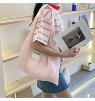 Nouvelle conception de niche coréenne paillettes environnementales lumière double organza sac à bandoulière décontracté simple couleur unie sac de gilet de trajet