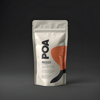 Sachet d'emballage alimentaire en plastique imprimé sur mesure pour noix, chips et snacks, type pochette stand-up, vente en gros