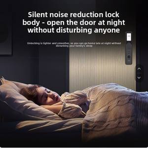 <span class=keywords><strong>Bosch</strong></span> Fu5 Plus in lega di alluminio Smart Lock 3D riconoscimento facciale impronta digitale palmare porta sistema di sicurezza Cloud di archiviazione dati wi-fi - Product Image 3