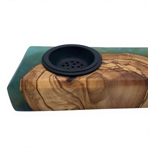 Elegante Quemador de Incienso de Sándalo Hecho a Mano para la Quema de Carbón de Oud Religioso, Incienso Indio 100% Natural y Ecológico, Espiritual - Product Image 1