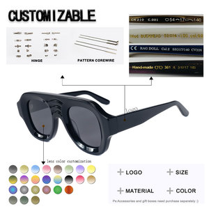 แว่นกันแดดอะซิเตทโพลาไรซ์ไล่เฉดสี มองเห็นในเวลากลางคืน ป้องกันรังสี น้ำหนักเบา สวมใส่สบาย - Product Image 3