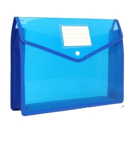A4 Plastic File Folders, A4 Envelope Expanding File Wallet Document Organizer with Snap Closure