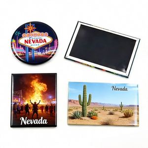 Aimant de réfrigérateur néon pour la vente en gros et au détail, thème Caisins, Divertissement, Souvenir du Lac Tahoe, Nevada, Las Vegas Strip - Product Image 1