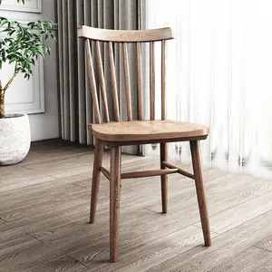 गर्म बिक्री उच्च गुणवत्ता रंगीन लकड़ी के फर्नीचर विंडसर कुर्सी थोक कुर्सी कैफे भोजन अध्ययन रसोई कुर्सी आधुनिक डिजाइन