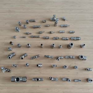 SHJH-LOK  SWAGELOK  Type  316SS Forgé Swagelok Type  Raccord fileté NPT/<span class=keywords><strong>BSPP</strong></span>/BSPT  Tuyau hydraulique   Raccords ASTM  DIN EN - Product Image 6