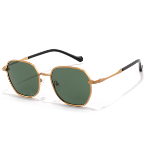 <b>Rectangle</b> Full Rim <b>Sunglasses</b> <b>Black</b> Frame UV400 Protection Unisex Adult Style - Product Image 5