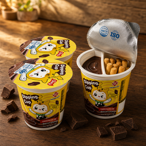 Palitos de Galleta para Bañar en <span class=keywords><strong>Chocolate</strong></span> con Certificación Halal, Snack Crujiente en Porciones Individuales, Galletas a Granel, Suministro de Fábrica - Product Image 1