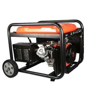 เครื่องกำเนิดไฟฟ้าแบบโครงเปิด 50/60 เฮิรตซ์ 220V/380V ความจุ 420 ซีซี เครื่องยนต์เบนซิน สตาร์ทมือ 004-007 - Product Image 5