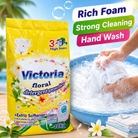 Lessive en poudre 10 kg, puissante, nettoyage en profondeur, parfum frais, pour usage familial et commercial
