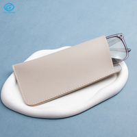 Étui à lunettes XingChuang YJD104 en cuir PU souple et tendance, personnalisable avec logo, disponible en plusieurs couleurs, pour lunettes de vue et de soleil