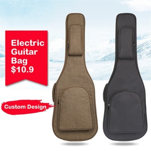 world tour deluxe 20mm electric guitar gig bolsa