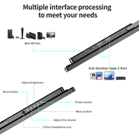 Großer Tragbarer Touchscreen 24,5 Zoll 2,5K 165Hz 16,7M Farben 100% sRGB Erweiterter Bildschirm für Notebook PC