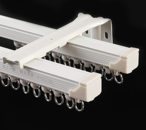 Manufacturer Wholesale Strong Capacity Aluminum Curtain Track <strong>Rail</strong> - Product Image 3