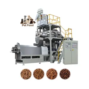 Machine sèche avancée de nourriture pour chiens de 1 tonne/h Machines de traitement des aliments pour chiens pour une valeur nutritionnelle optimale