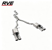 Échappement Catback RVE pour BMW Z4 E89 3.0L avec valve de silencieux, pièces de rechange pour performance automobile, acier inoxydable sablé