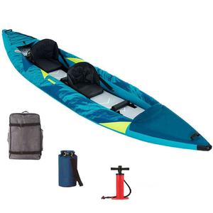Kayak <span class=keywords><strong>gonflable</strong></span> personnalisé Explorer <span class=keywords><strong>K2</strong></span> Canoë avec pompe à air et pagaie - Product Image 1