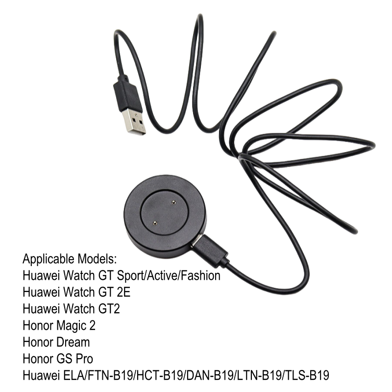 Black Charger Base with Cable