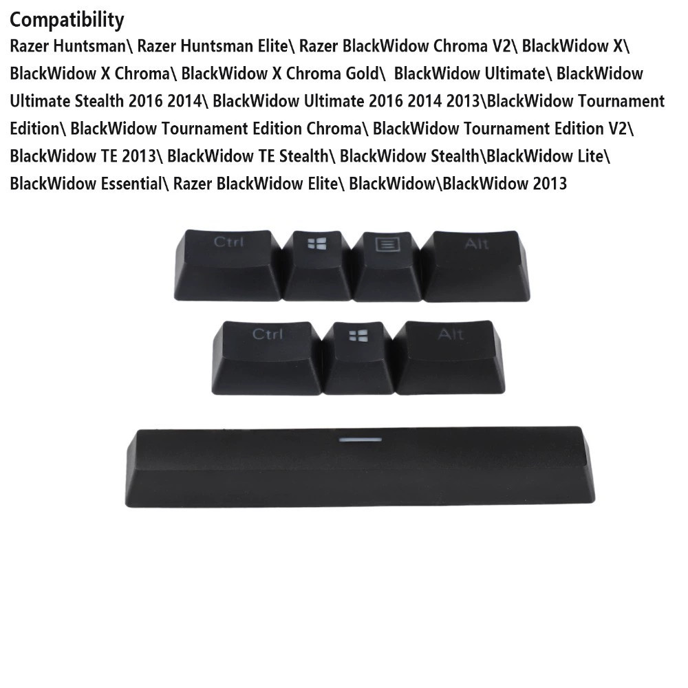 Barre d'espace Black-Ra-zer 8 Keys-6u