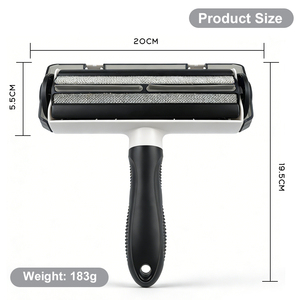 New Design Detachable Eco-Friendly Portable Reusable Lint Roller <b>Brush</b> <b>Pet</b> Hair Remover Roller for Small Animals Dog Car Fur - Product Image 3