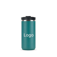Gobelet isotherme en acier inoxydable avec revêtement en poudre, anti-fuite, pour le café et le thé, logo personnalisé